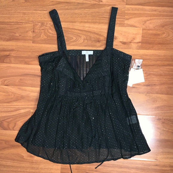 Joie Tops - NWT Joie Sparkle Flowy Tank Top